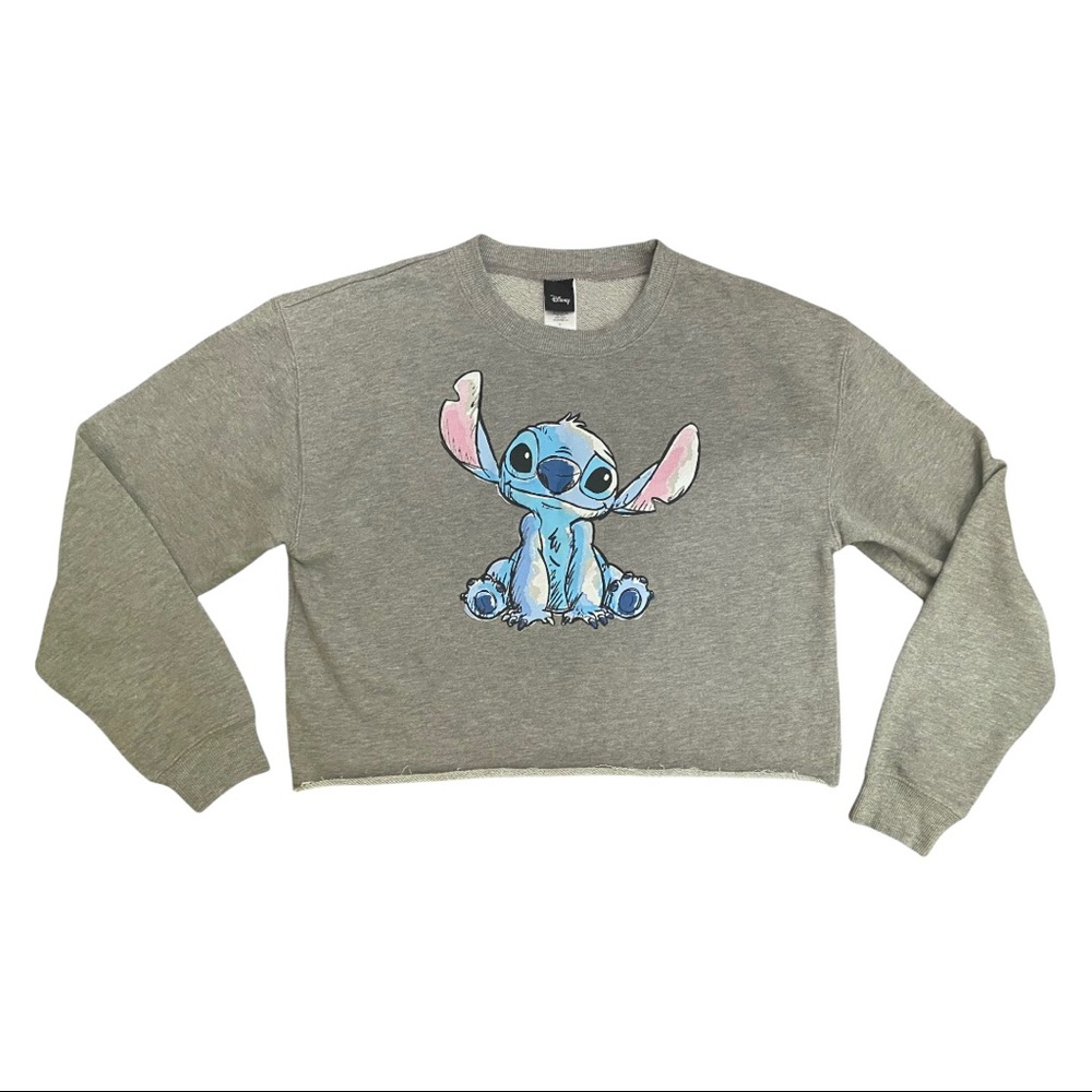 Disney "Stitch" cropped sweater (Size L)